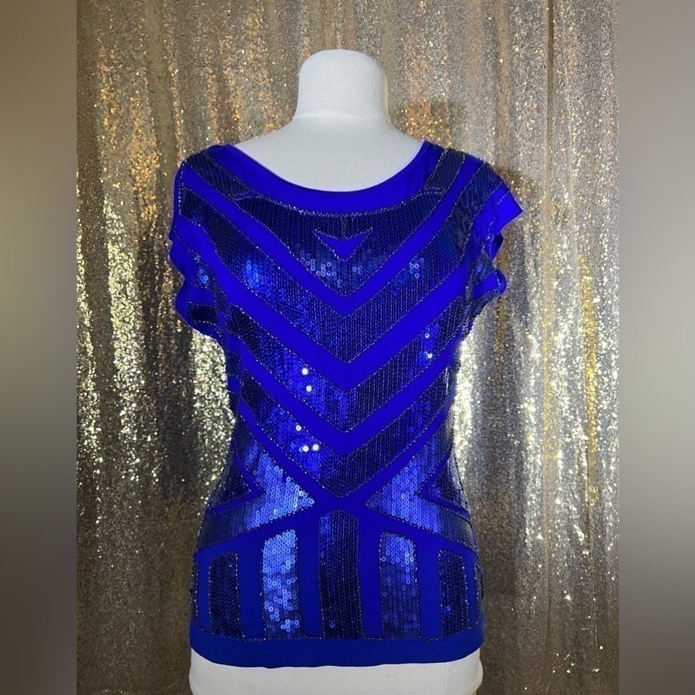 COPY - 2Bebe sequin shirt